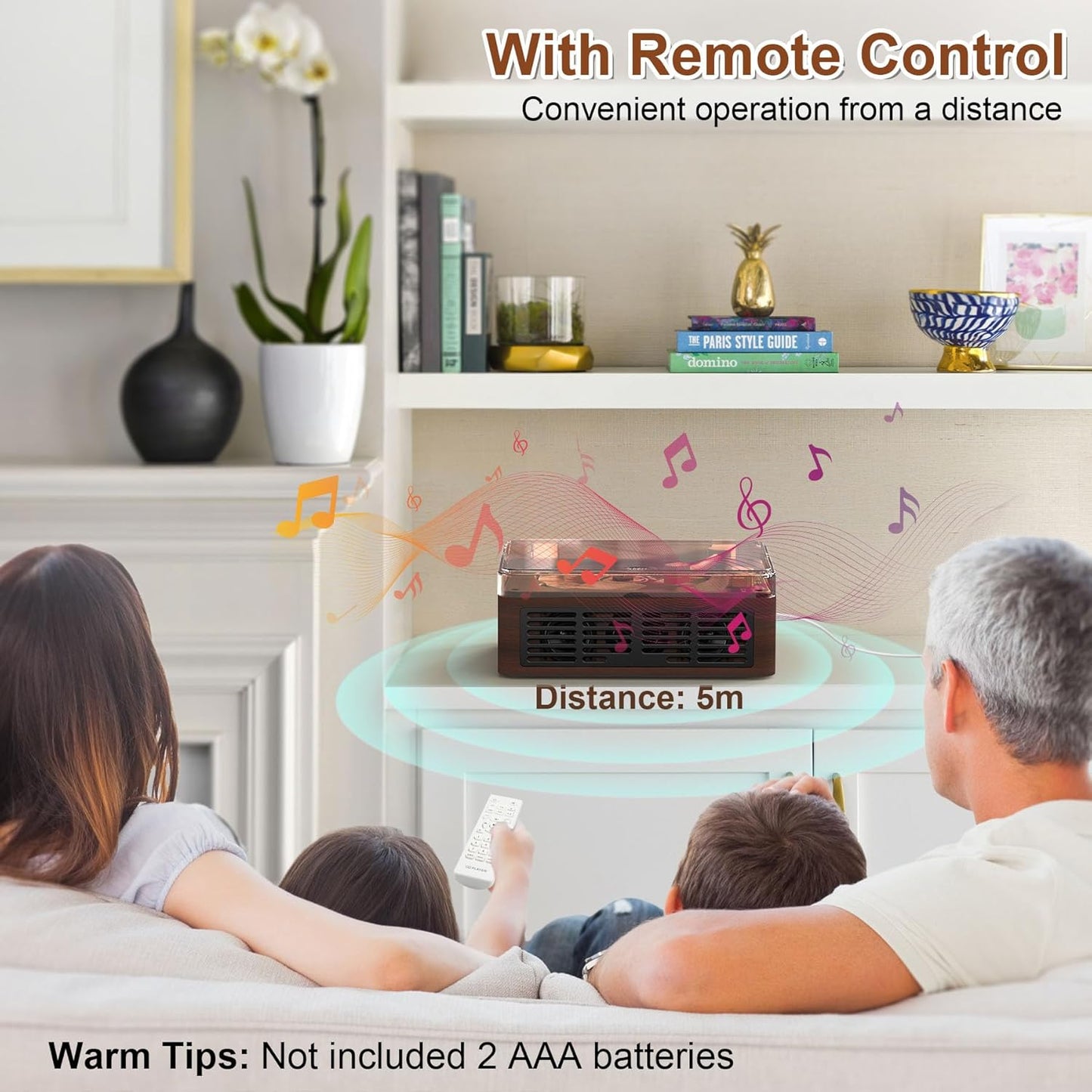 Portable CD Player Bluetooth with Speakers - Desktop CD Players for Home, Built