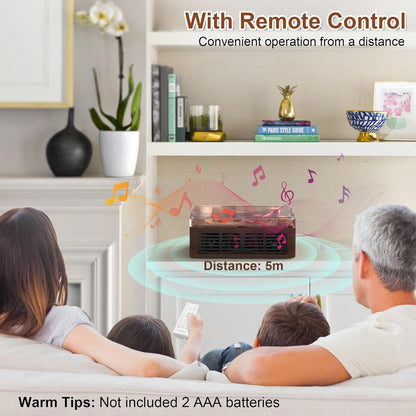 Portable CD Player Bluetooth with Speakers - Desktop CD Players for Home, Built